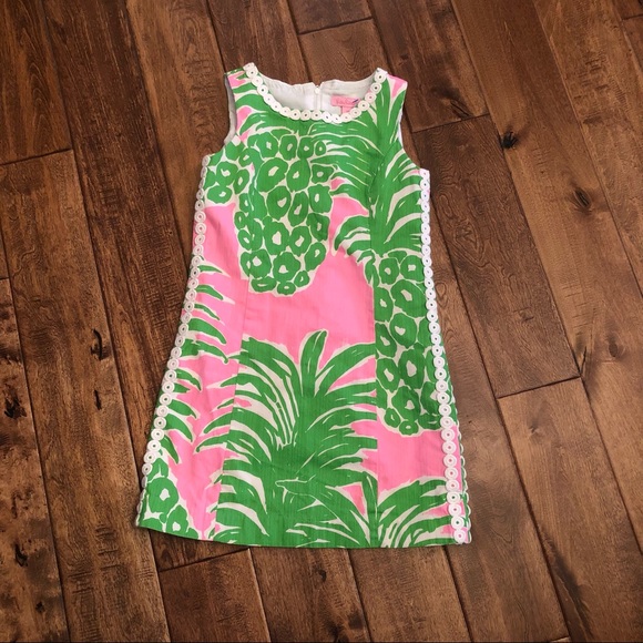 Lilly Pulitzer Other - Lilly Pulitzer green and pink dress size 10